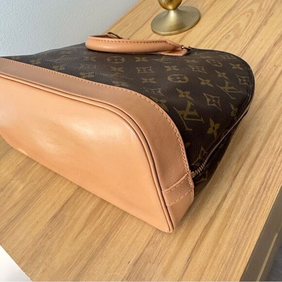 ✅AUTHENTIC✅LOUIS VUITTON ALMA PM+LOCK+ DUST BAG - Picture 12 of 17